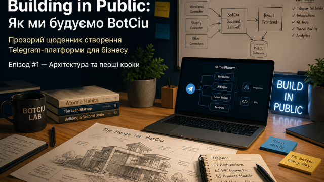 BotCiu Lab: ми будуємо не просто Telegram-ботів